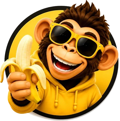 Mascote do Banana Studio